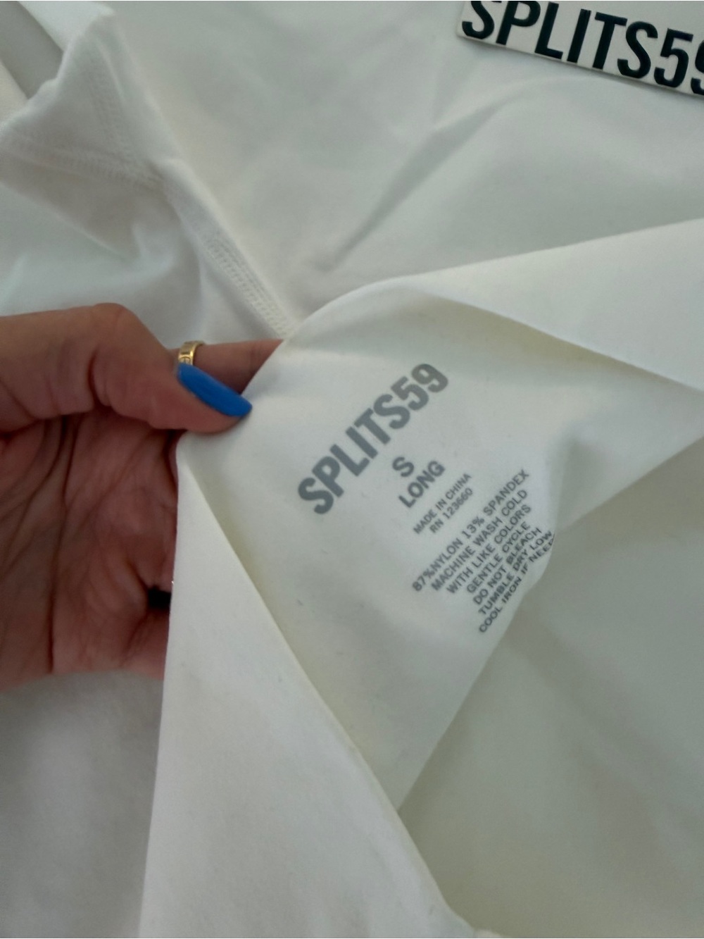 Splits59 Flare Pants in White Sz Small - Picture 4 of 4